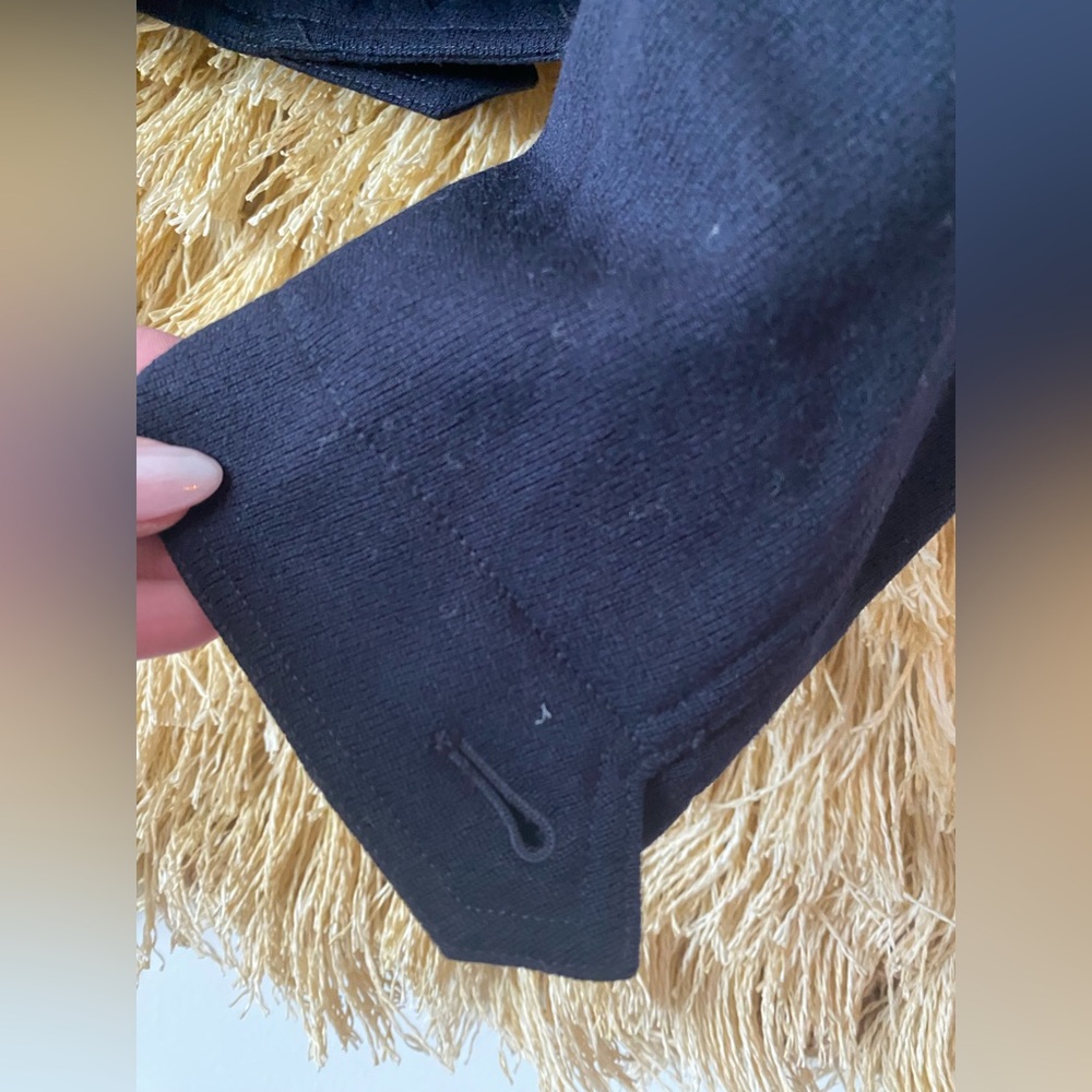 Vintage Anne Klein II Cropped Military Jacket - Picture 4 of 6